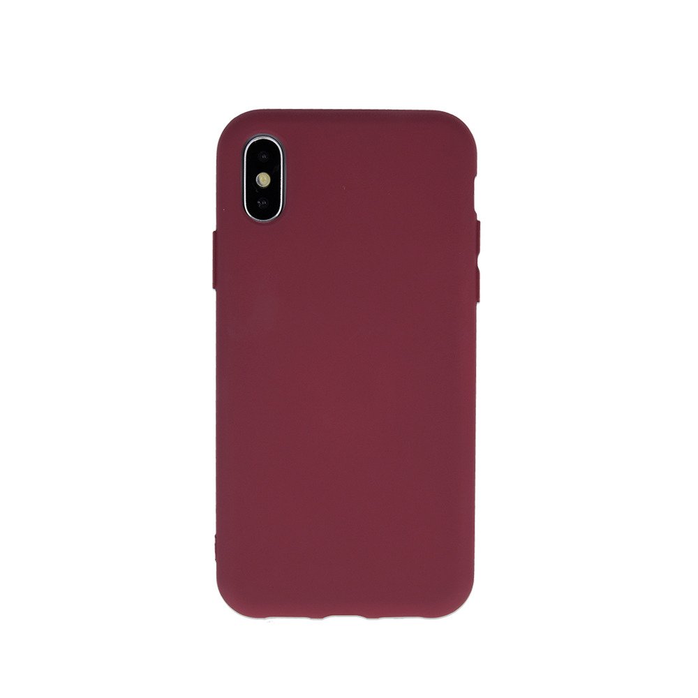 Kryt Samsung Galaxy A21s Silicone case burgundy