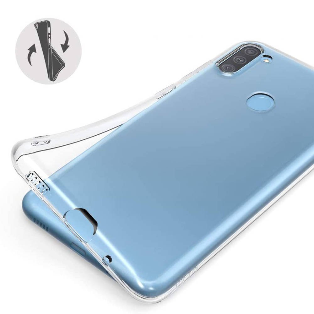 Kryt Samsung Galaxy A11 / M11 Slim Case Protect 2mm transparentní