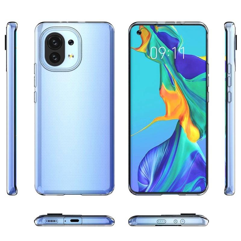 Kryt Xiaomi MI 11 Jelly Case Mercury Silicone transparentní