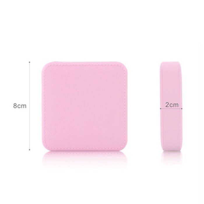Powerbanka 10000mAh USB + Micro USB Indikátor nabíjení - růžová