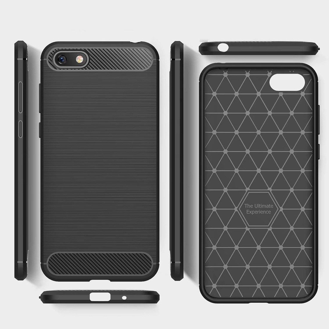 Kryt Huawei Y5 2019 Armored Carbon black
