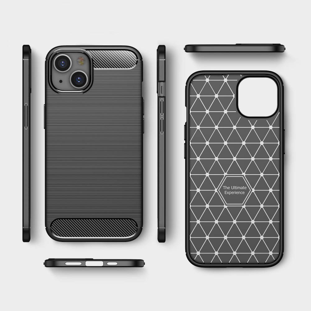 Kryt iPhone 13 Armored Carbon black