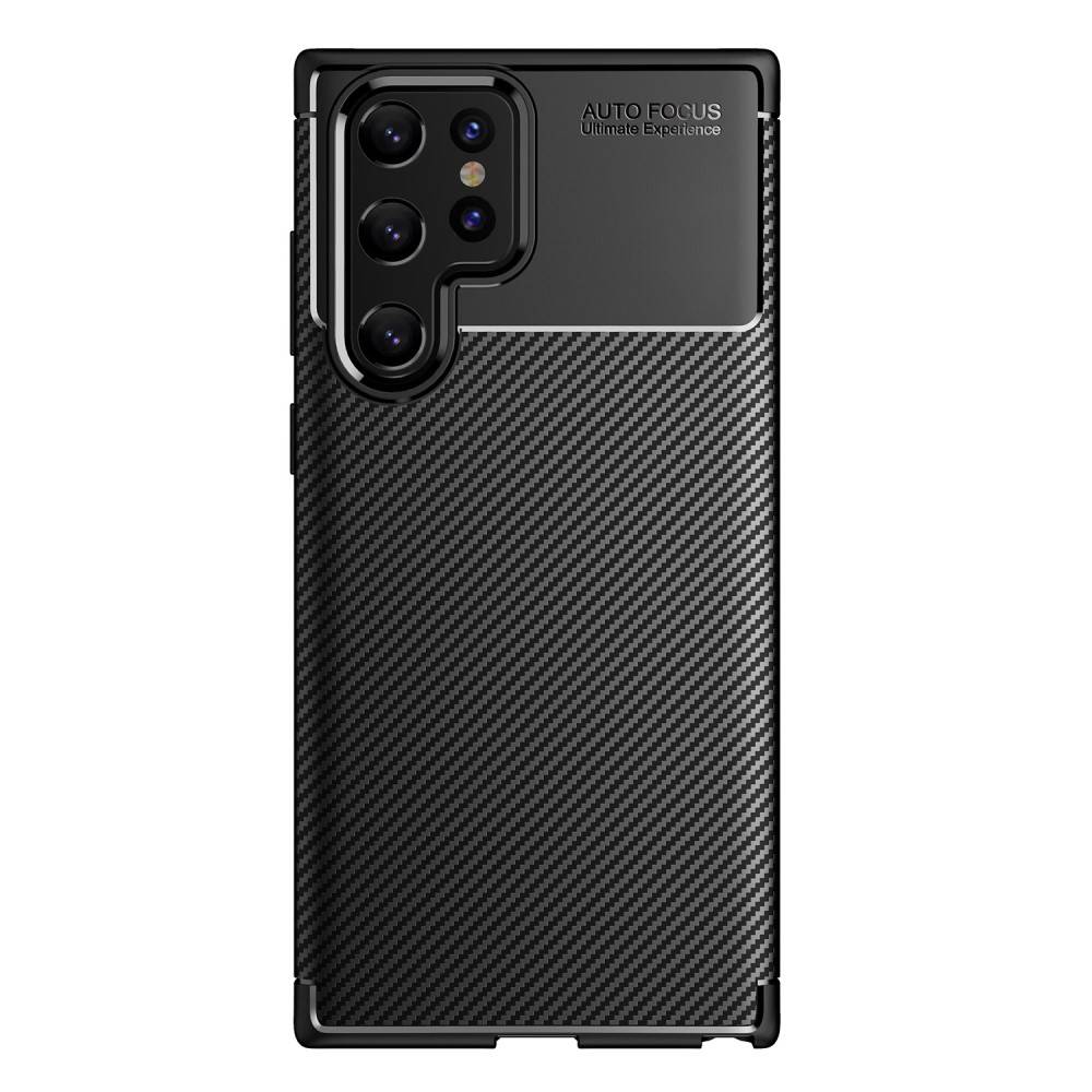 Kryt Samsung Galaxy S22 Ultra Armored Carbon Fiber černý