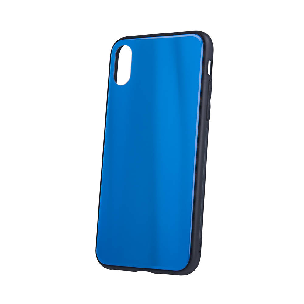 Pouzdro Xiaomi Redmi Note 10 5G / Redmi Note 10T 5G / Poco M3 Pro Glass Case Rainbow blue