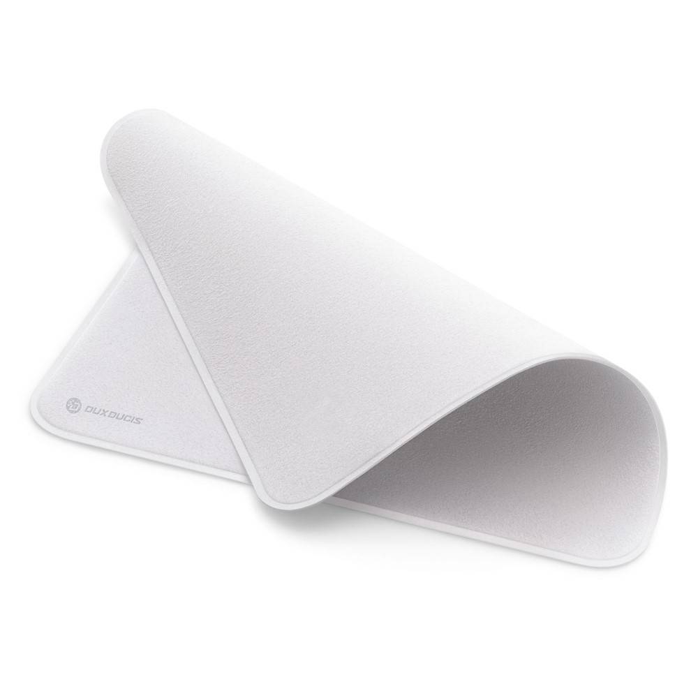 Dvouvrstvá utěrka z mikrovlákna pro chytré telefony / tablety / monitory / obrazovky, bílá