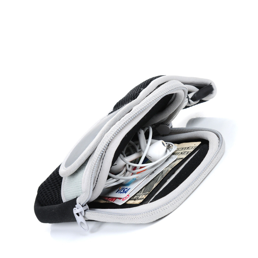 Pouzdro na ruku - Armband Zipper 6" - černé