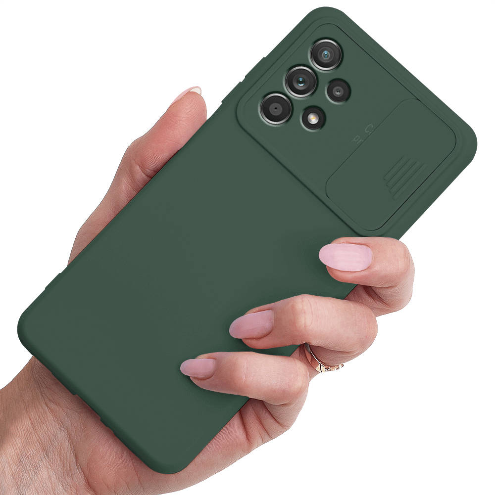 Kryt Xiaomi Redmi 10C s krytem fotoaparátu - zelený