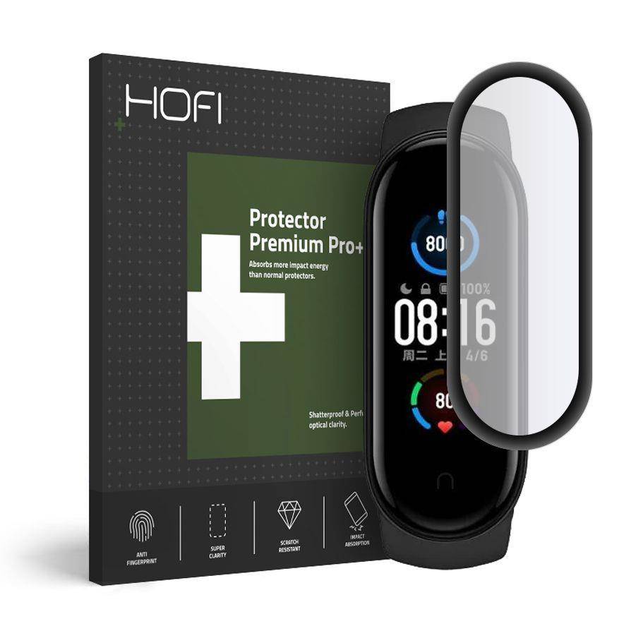 Tvrzené hybridní sklo XIAOMI MI SMART BAND 5 HOFI černé