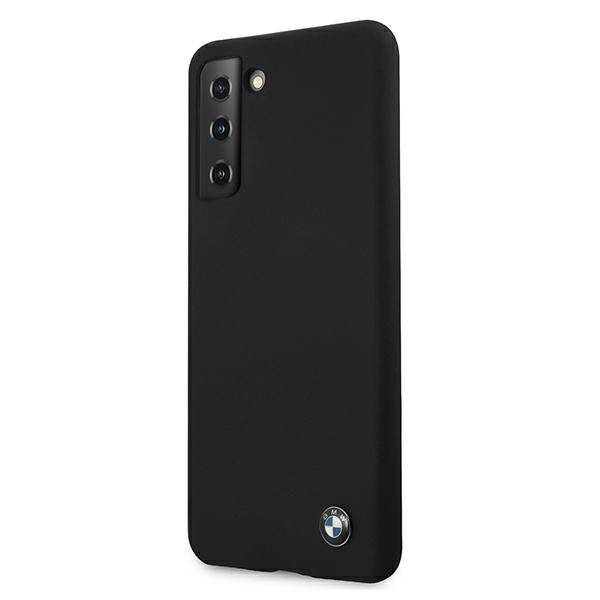 BMW - Samsung Galaxy S21 Plus - Silikonový kryt BMW (BMHCS21MSILBK) černý