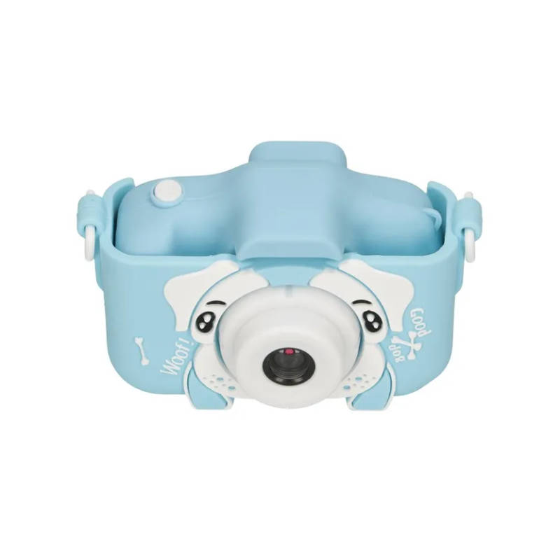 Dětský digitální fotoaparát FullHD X5 Dog, modrý
