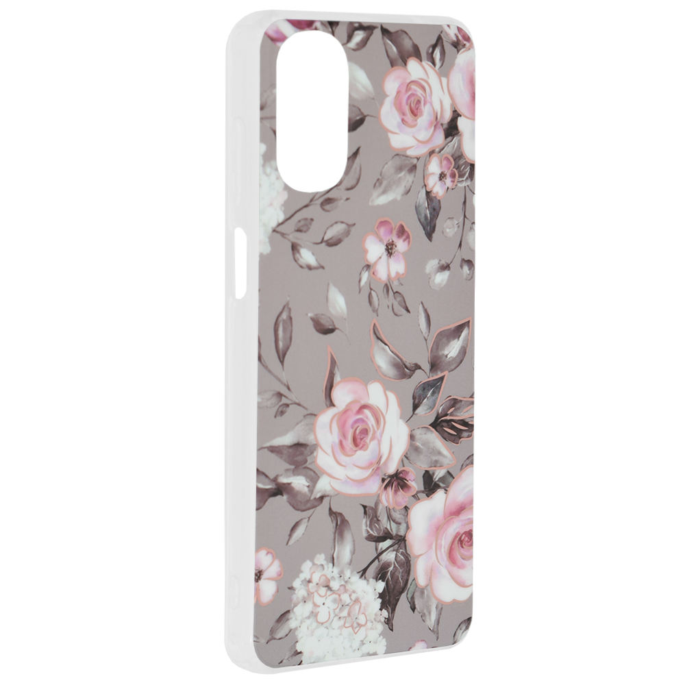 Kryt Motorola Moto G22 / E32 / E32s Techsuit - Marble Series - Bloom of Ruth Gray