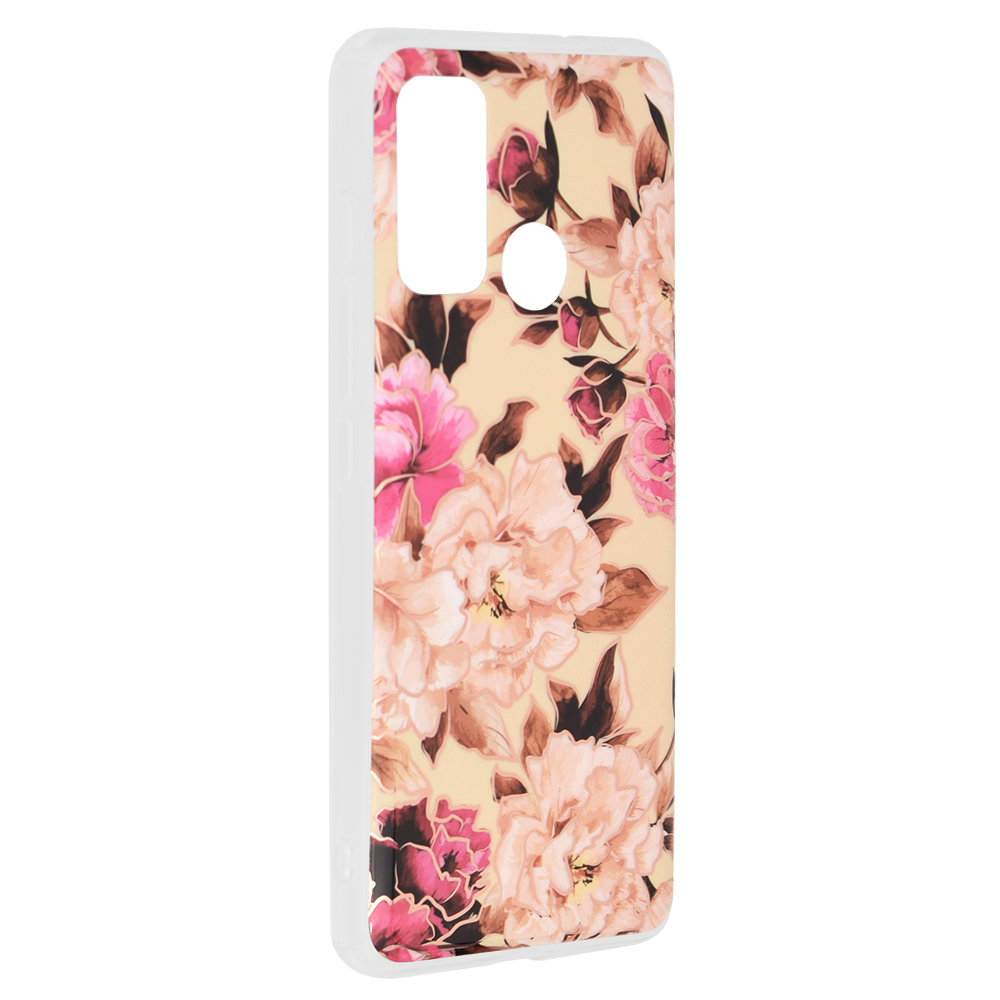 Kryt Motorola Moto G60 Techsuit - Marble Series - Mary Berry Nude
