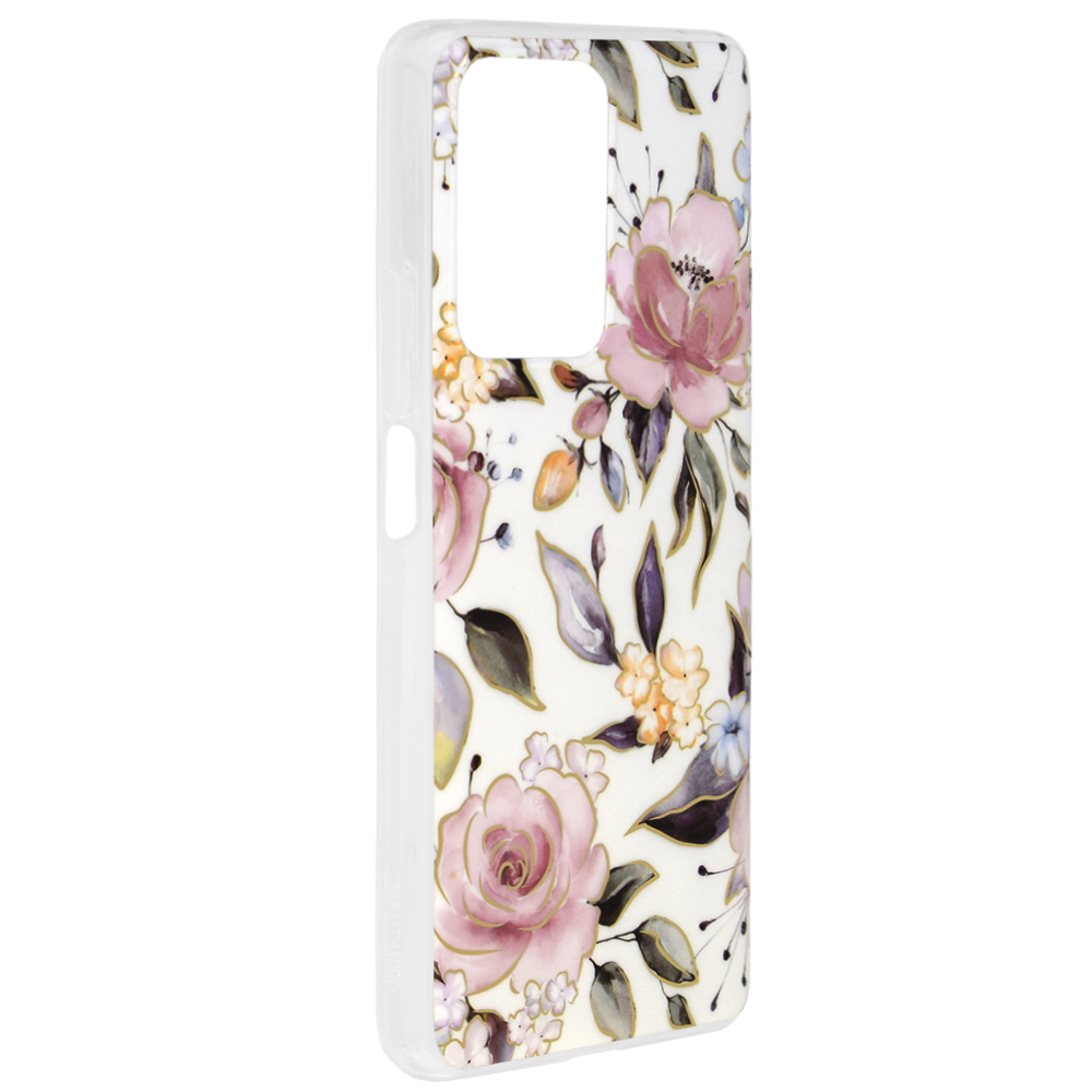 Kryt Xiaomi 11T / 11T Pro Techsuit - Marble Series - Chloe White