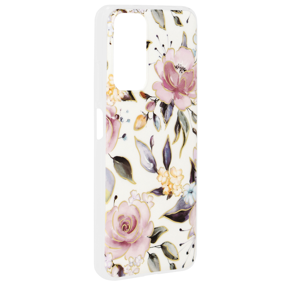 Kryt Xiaomi Redmi Note 11 4G / Redmi Note 11s 4G Techsuit - Marble Series - Chloe White