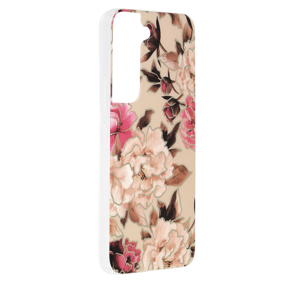 Kryt Samsung Galaxy S22 Techsuit - Marble Series - Mary Berry Nude