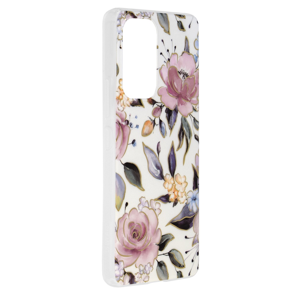 Kryt Samsung Galaxy A53 5G Techsuit - Marble Series - Chloe White