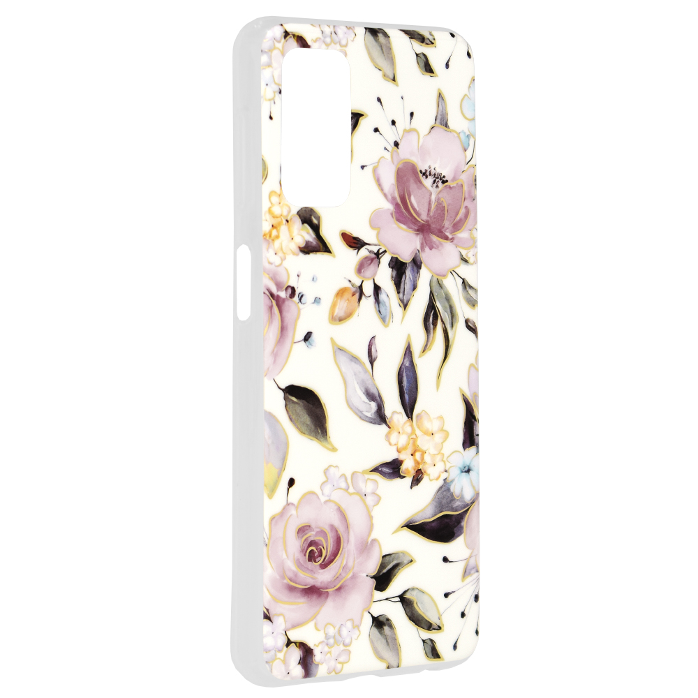 Kryt Samsung Galaxy A32 5G Techsuit - Marble Series - Chloe White