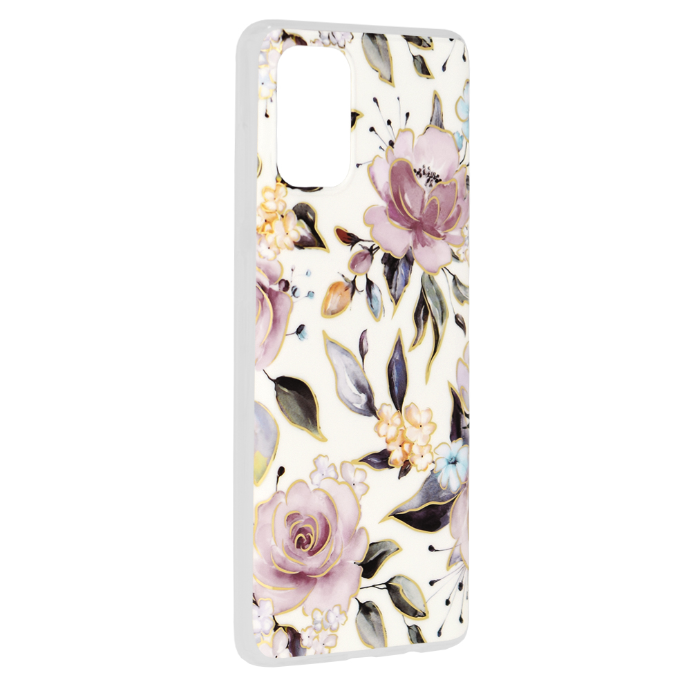 Kryt Samsung Galaxy A71 4G Techsuit - Marble Series - Chloe White