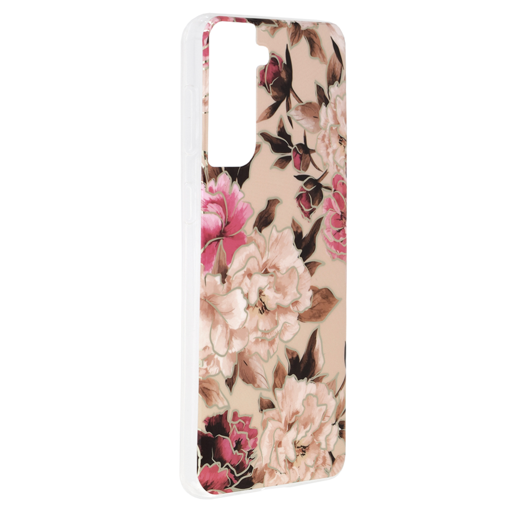 Kryt Samsung Galaxy S21 Plus Techsuit - Marble Series - Mary Berry Nude