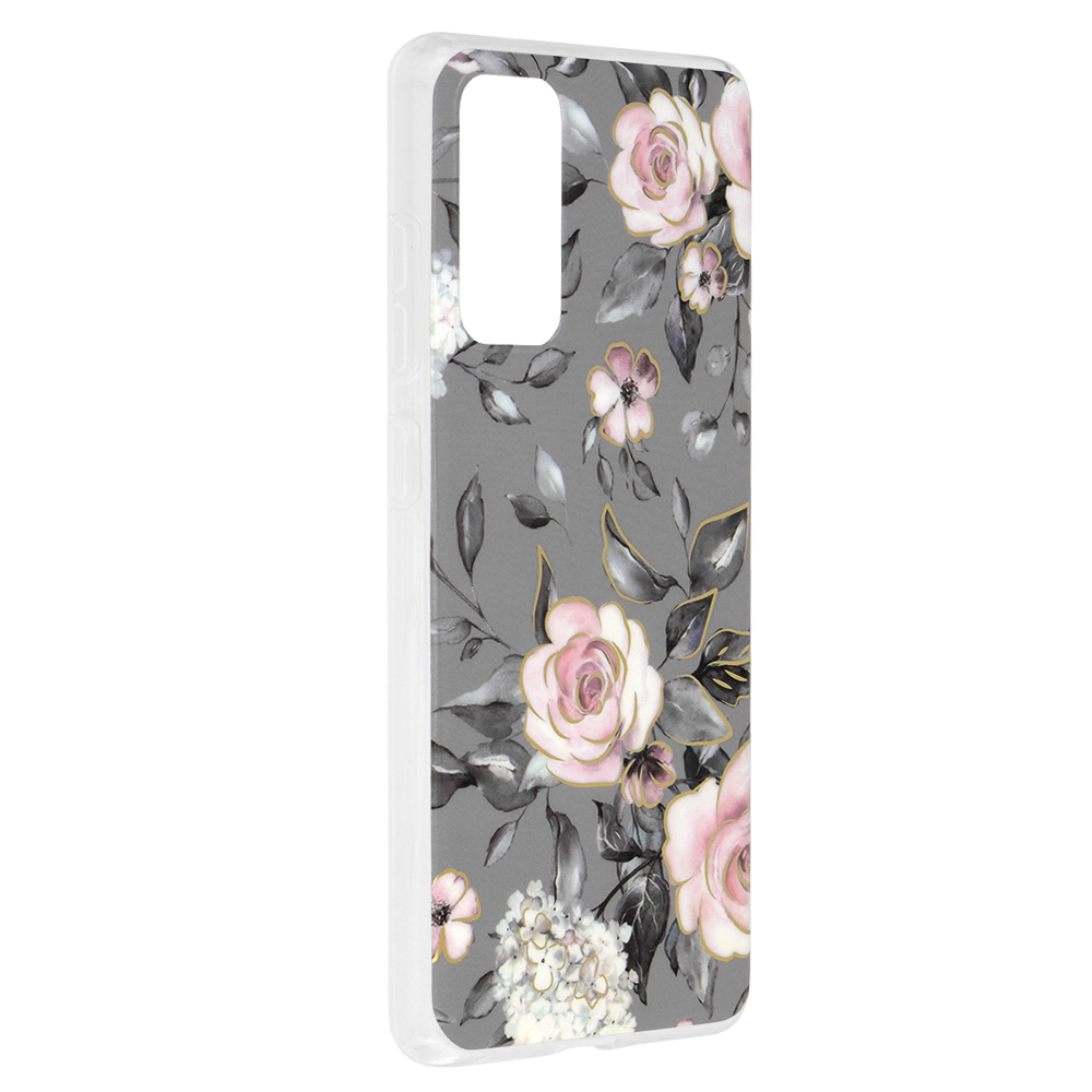 Kryt Samsung Galaxy S21 FE Techsuit - Marble Series - Bloom of Ruth Gray