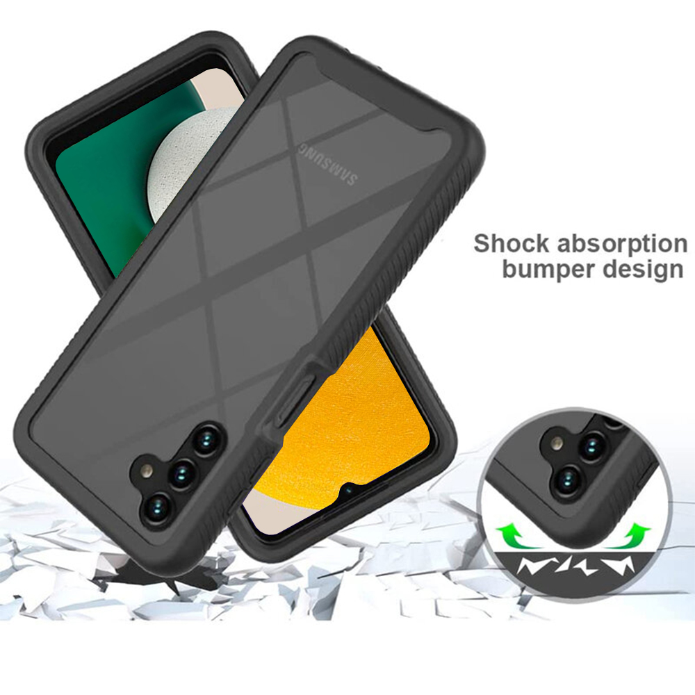 Pouzdro Samsung Galaxy A13 5G / A04s Techsuit - Defense360 Pro + ochrana obrazovky, černé