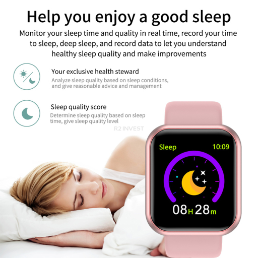 Hodinky Smart watch L18 růžové