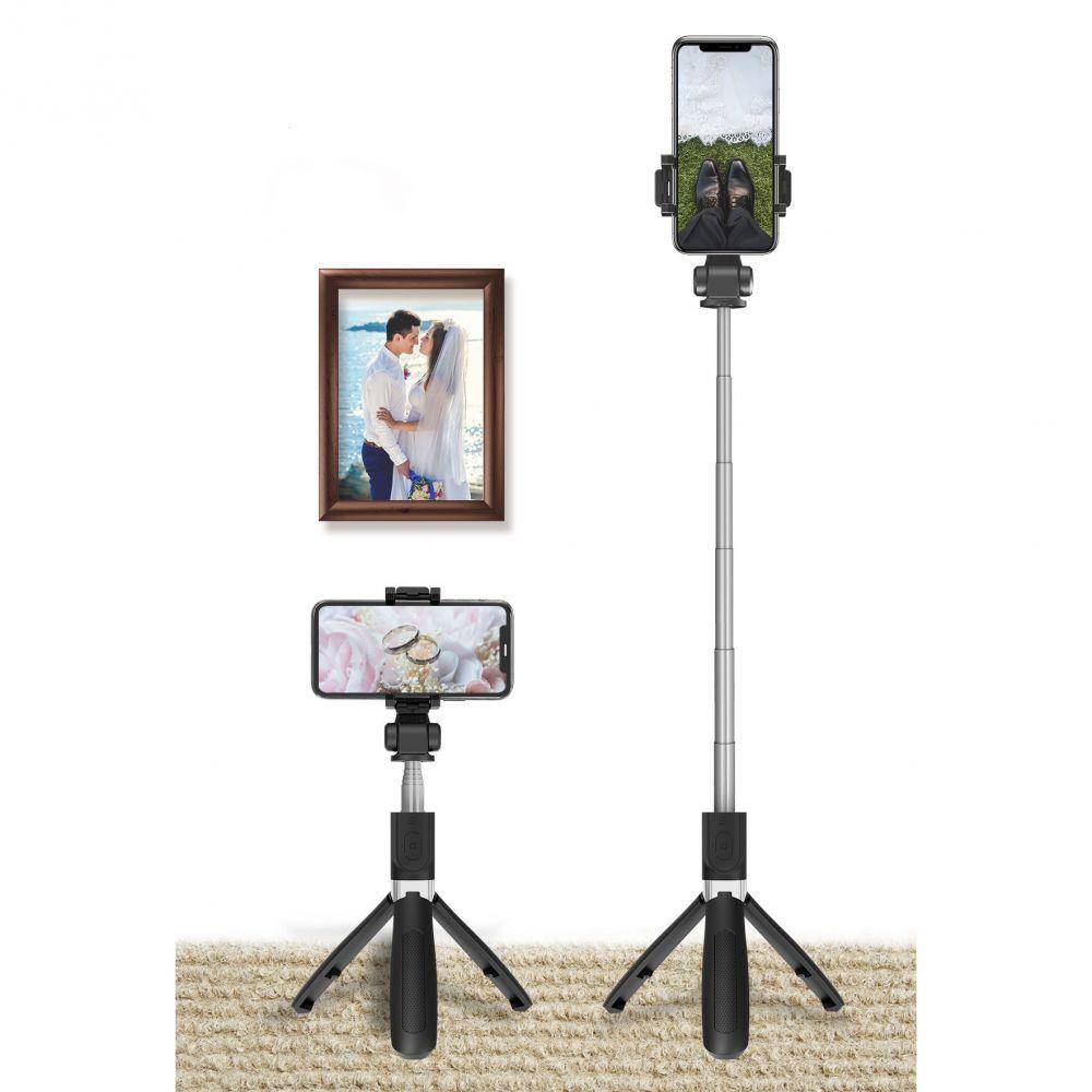 Selfie tyč bluetooth pro iOS / Android Tech-Protect L01S černá