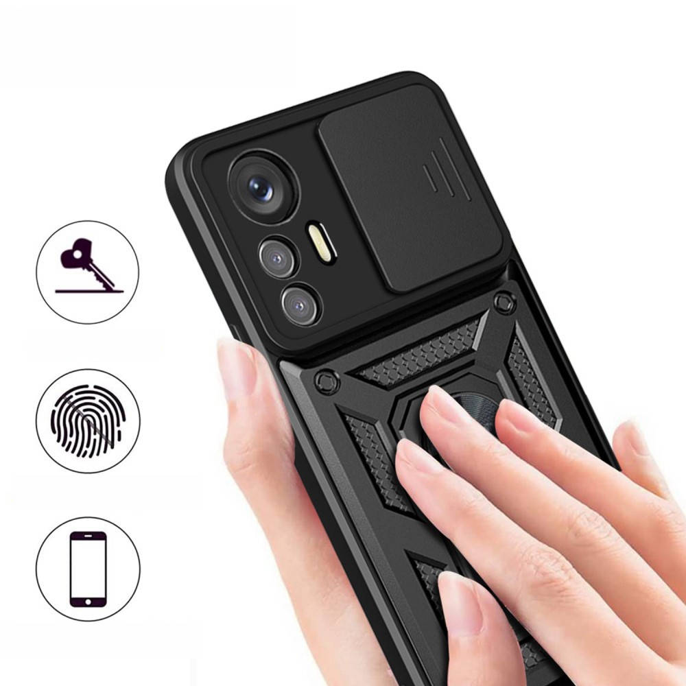 Kryt Xiaomi 12 Lite Nexeri CamShield Pro černý