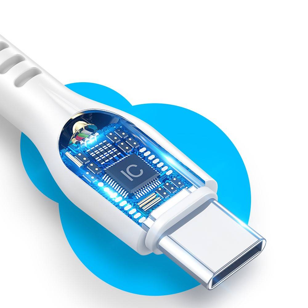 Datový kabel USB-C / USB-C 60W 3A 1m Dux Ducis - bílý