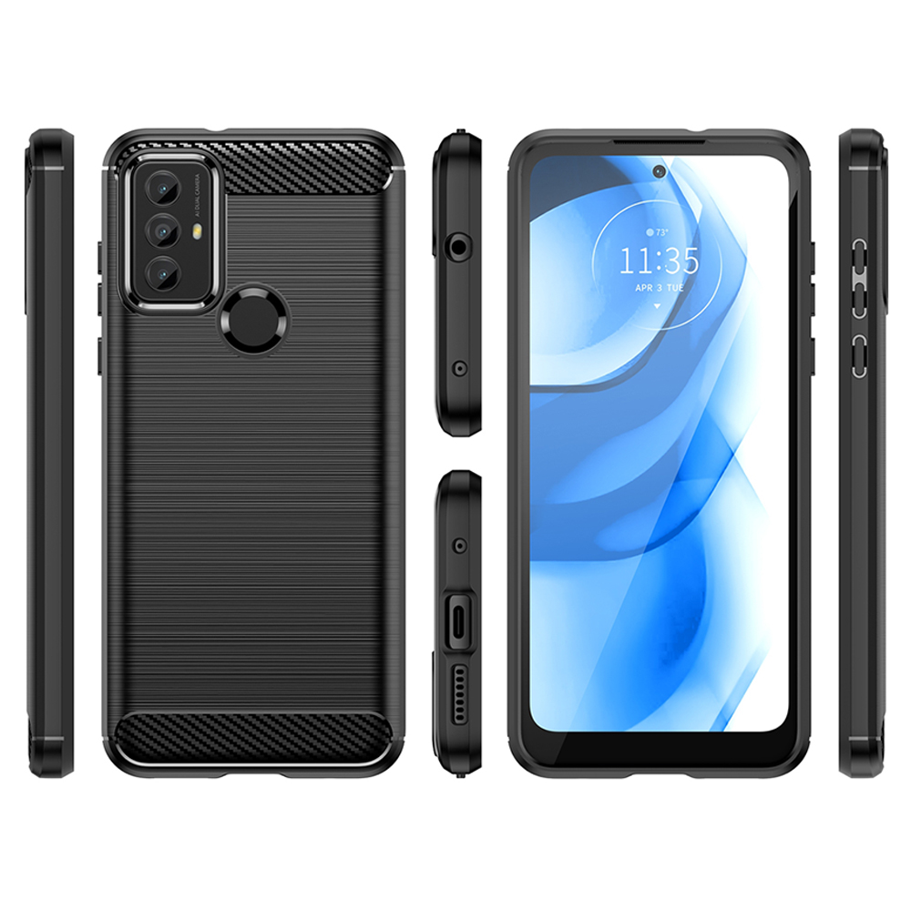 Kryt Motorola Moto G Play 2023, Armored Carbon black