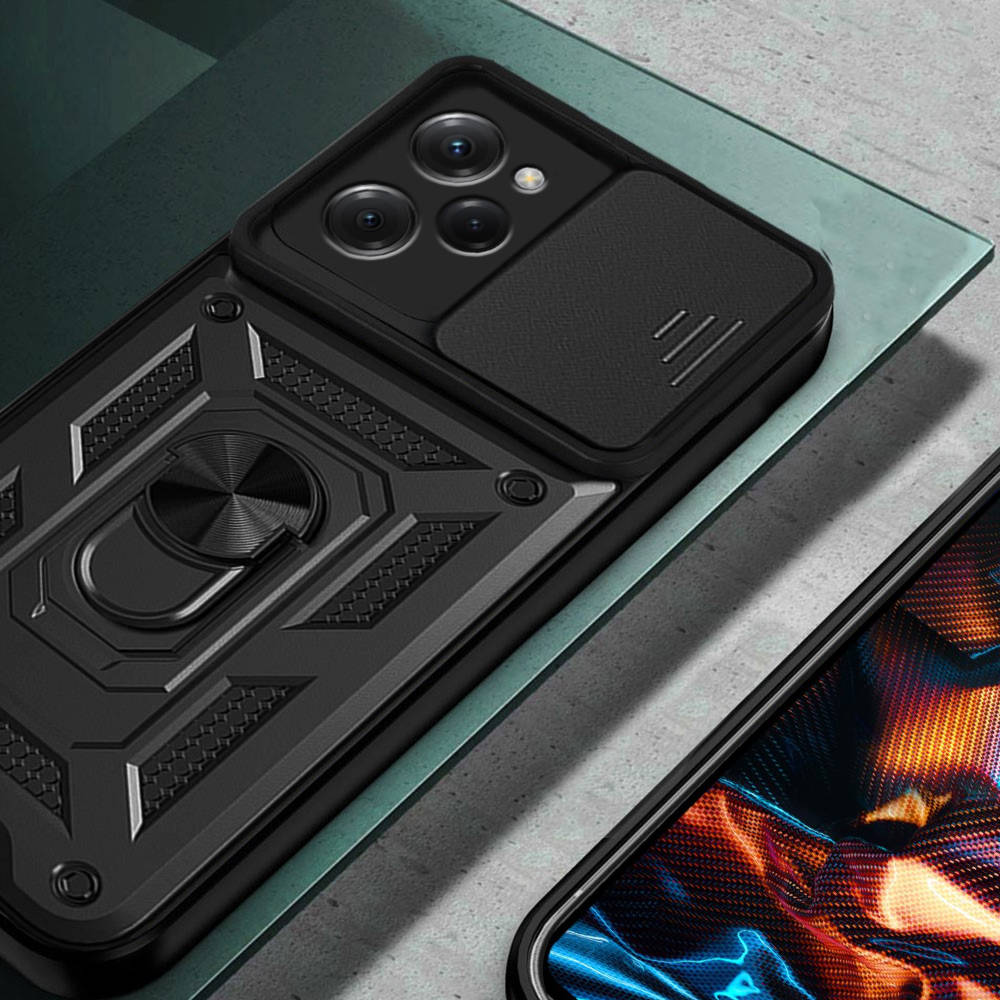Kryt Xiaomi Redmi Note 12 PRO / POCO 5X PRO 5G  Nexeri CamShield Pro černý