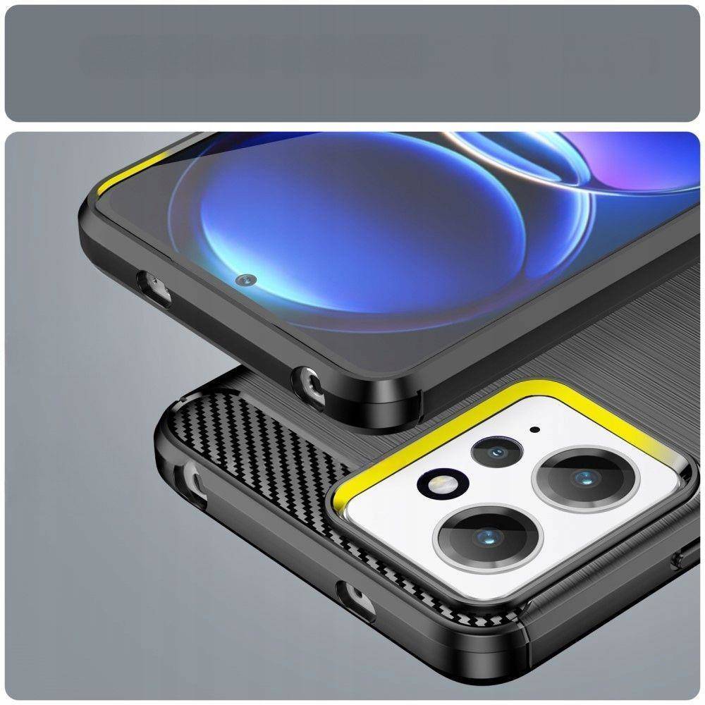 Kryt Xiaomi Redmi Note 12 4G Tech-Protect TPU Carbon černý