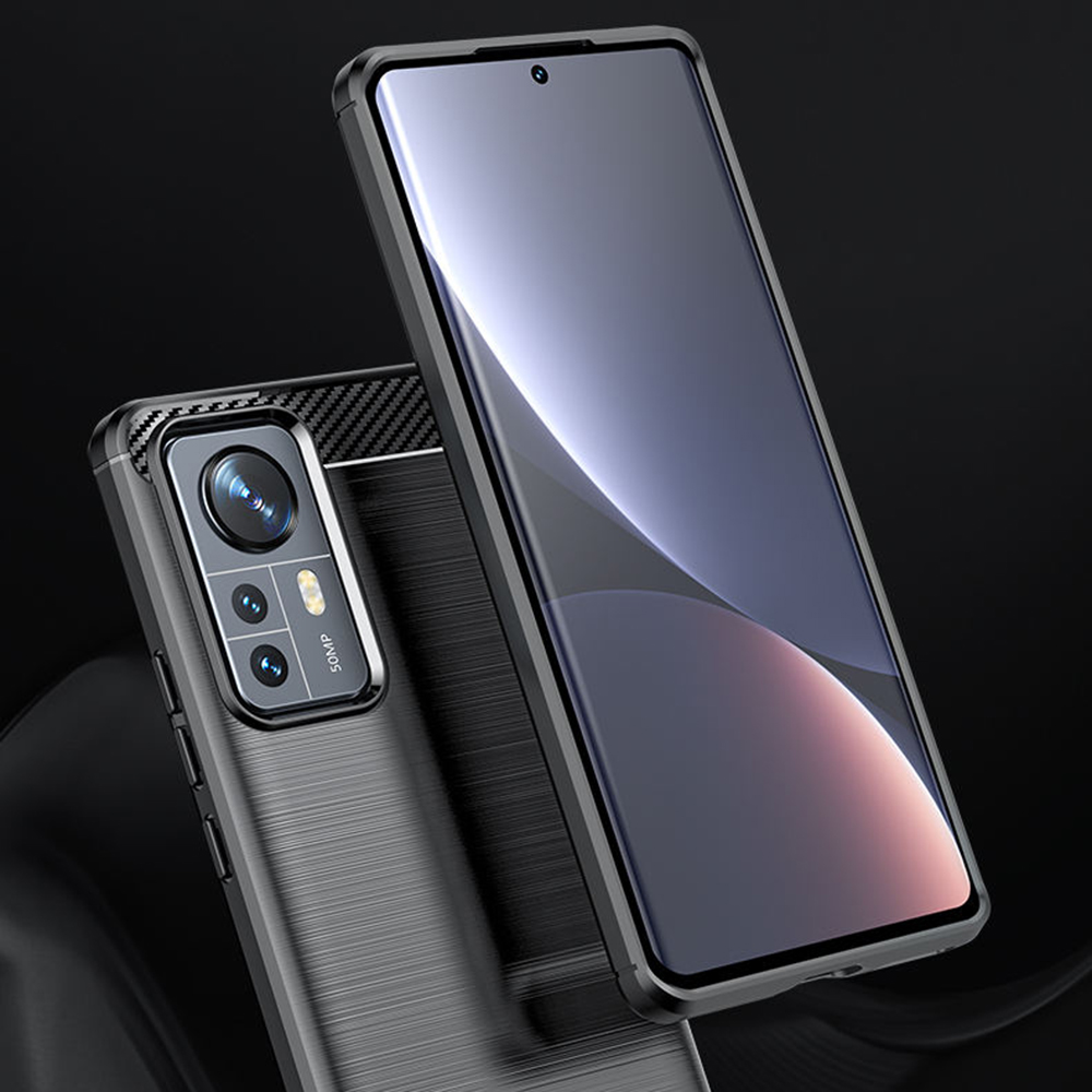Kryt Xiaomi 12 / 12X, Armored Carbon black