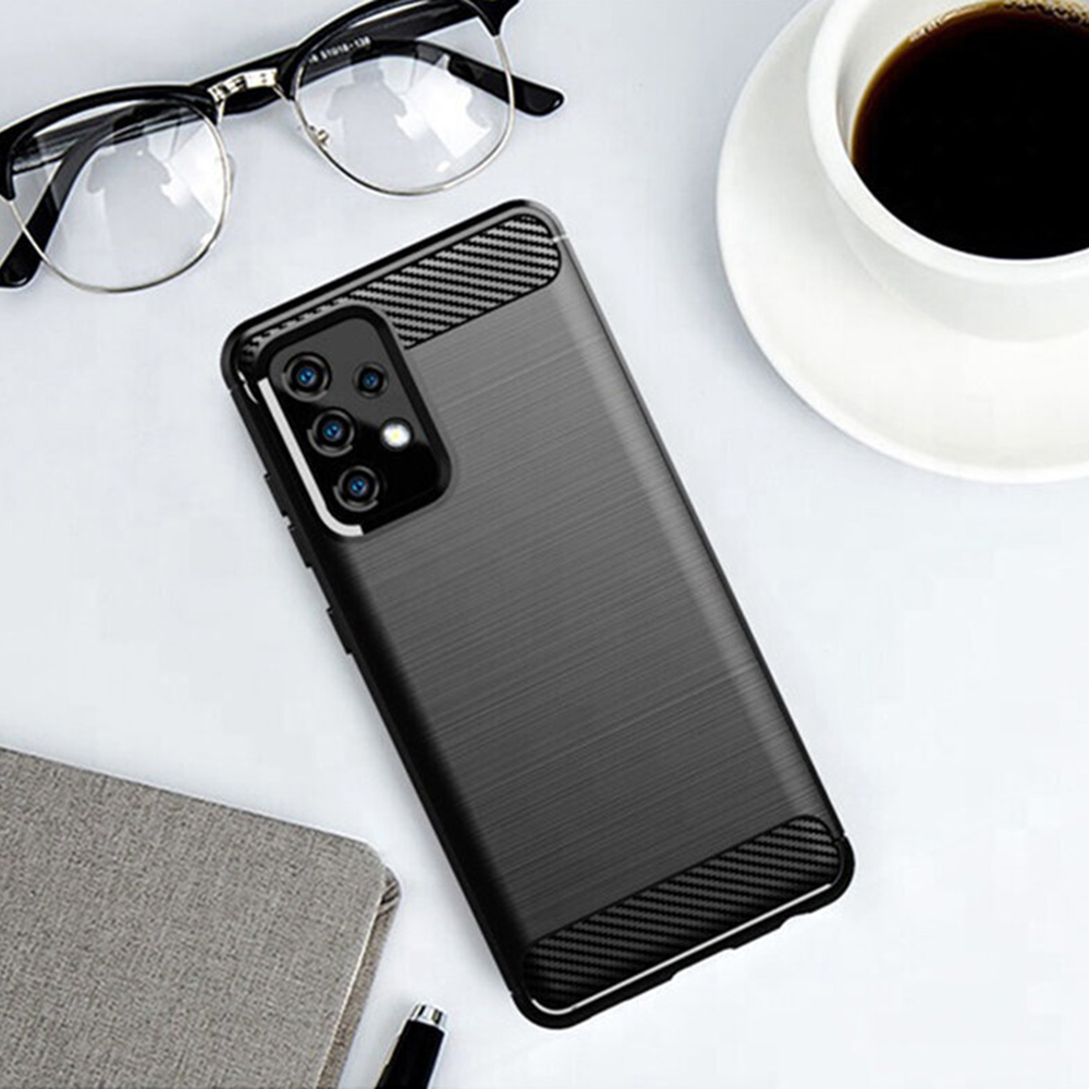 Kryt Samsung Galaxy A32 5G, Armored Carbon černý