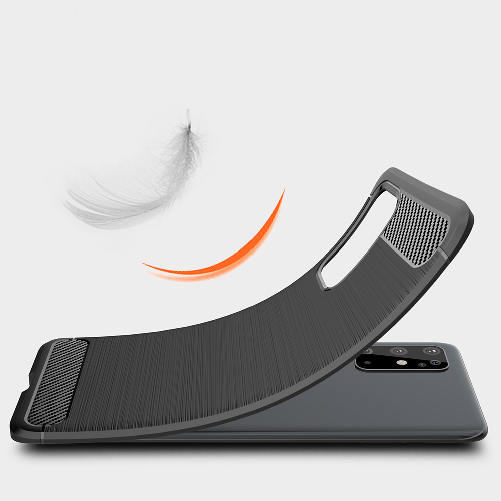 Kryt Samsung Galaxy S21 Ultra 5G, Armored Carbon černý