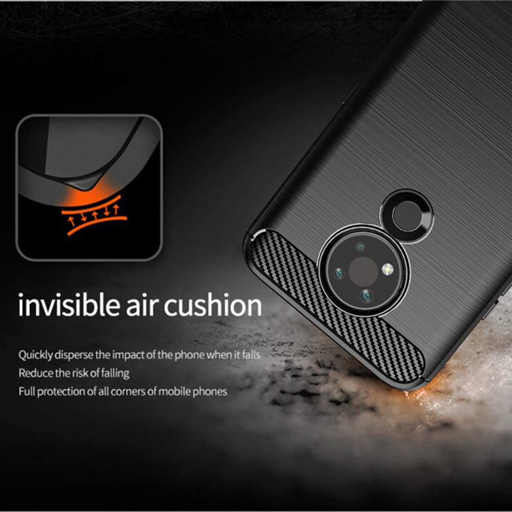 Kryt Nokia 3.4 Armored Carbon black