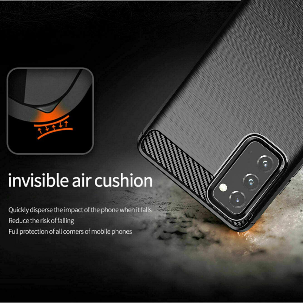 Kryt Samsung Galaxy S20 FE 4G / S20 FE 5G, Armored Carbon černý