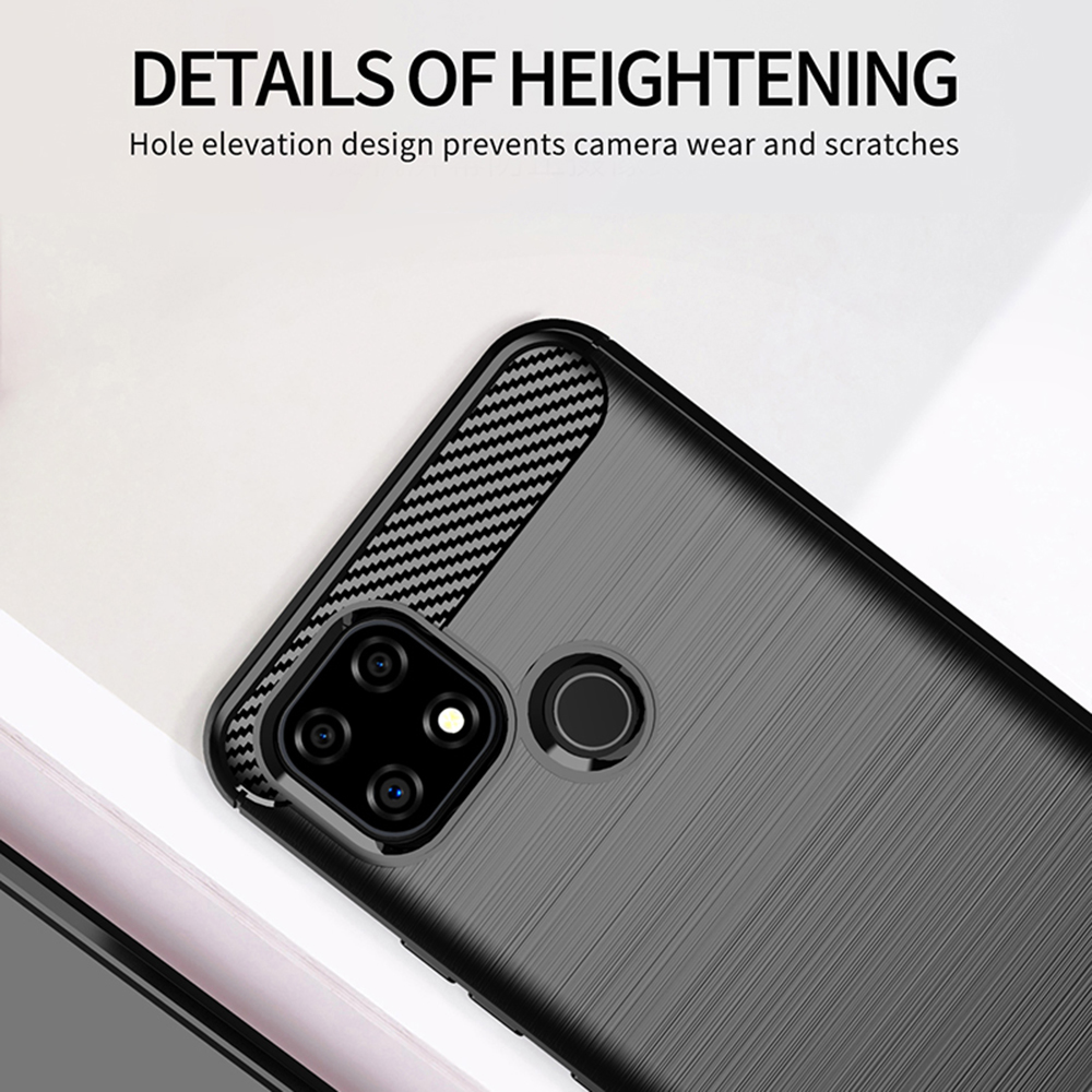 Kryt Realme C21 , Armored Carbon black