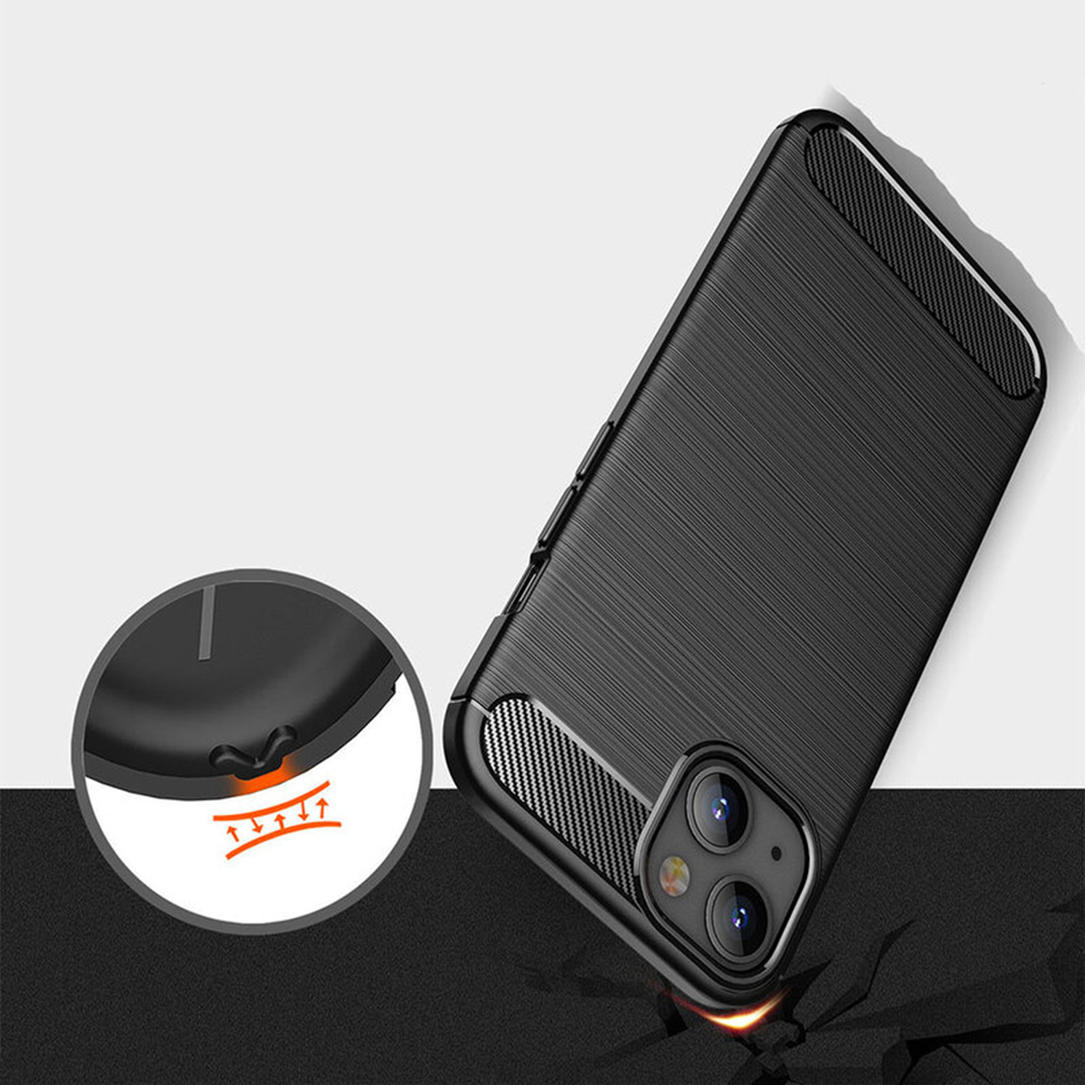 Kryt iPhone 14 Armored Carbon černý