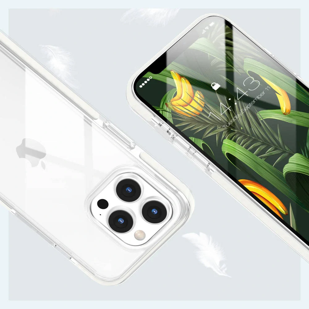 Kryt iPhone 15 Pro Max Slim Case Protect 2mm transparent