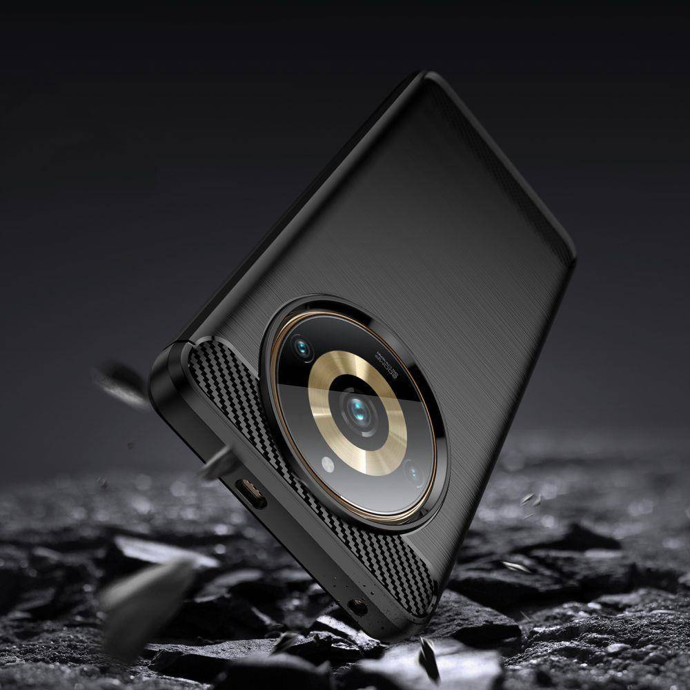 Kryt REALME 11 PRO / 11 PRO+ Tech-Protect TPU Carbon černý