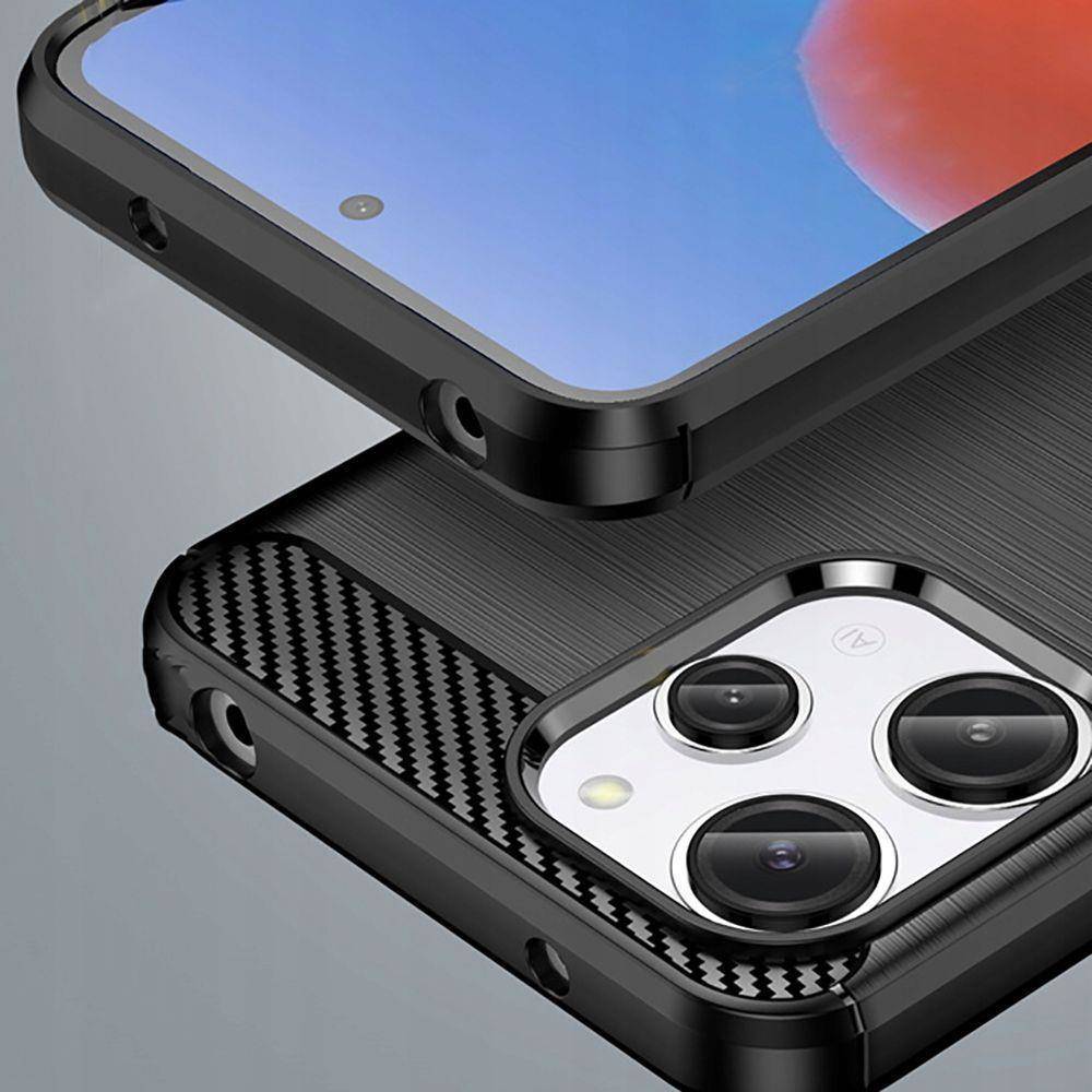 Kryt Xiaomi Redmi 12 Tech-Protect TPU Carbon black