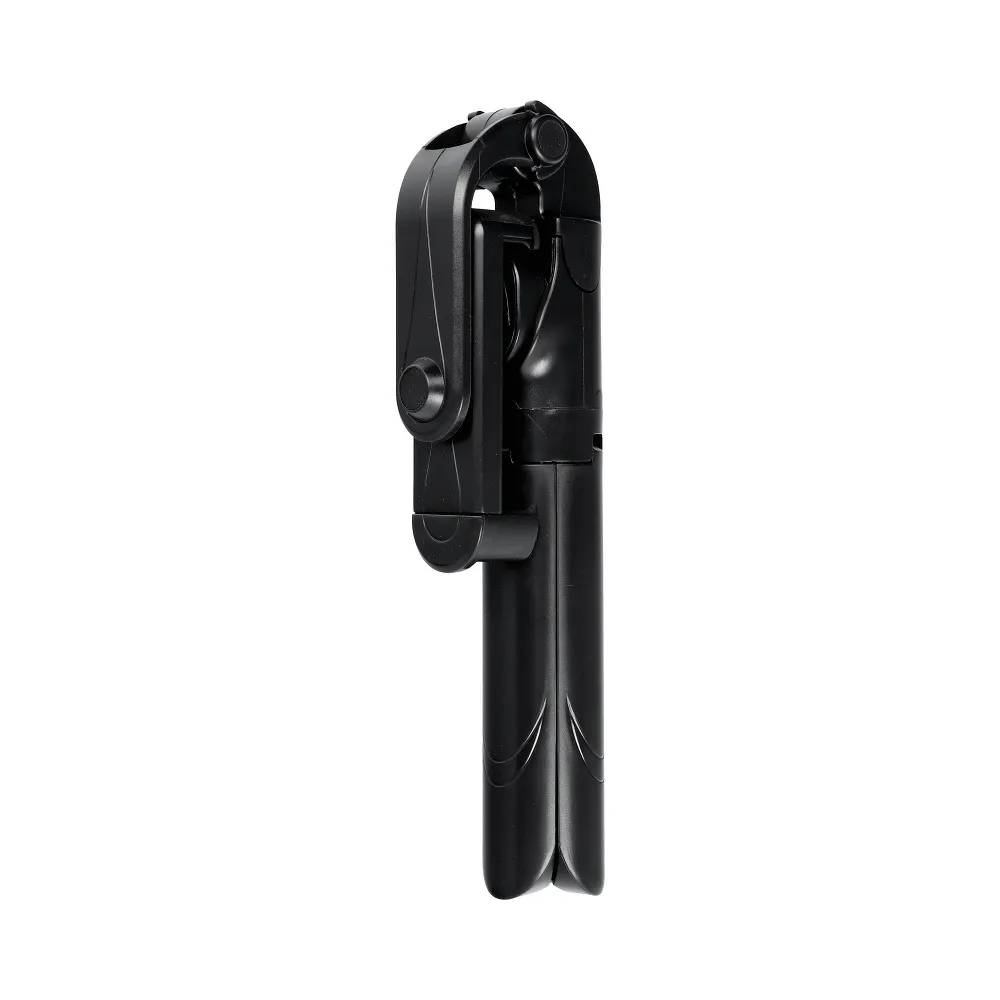 Selfie tyč Tripod SSTR-12 bluetooth stativ na dálkové ovládání, černá