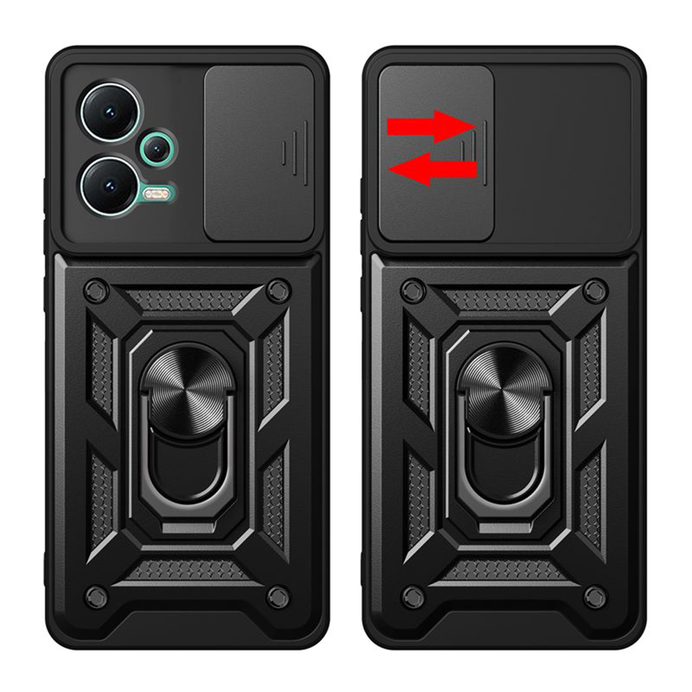 Kryt Xiaomi Redmi Note 12 PRO+ Techsuit CamShield Pro černý