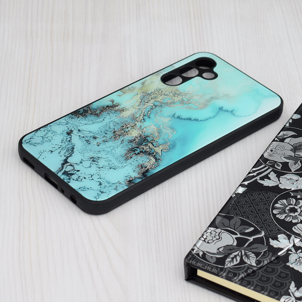 Pouzdro Samsung Galaxy A24 Techsuit - Glaze Series, Blue Ocean