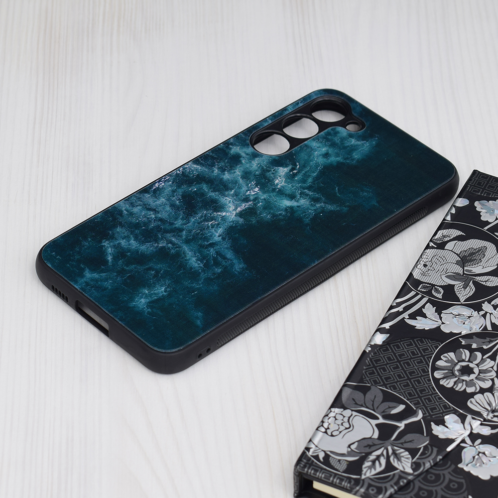Pouzdro Samsung Galaxy S23 Plus Techsuit - Glaze Series, Blue Nebula