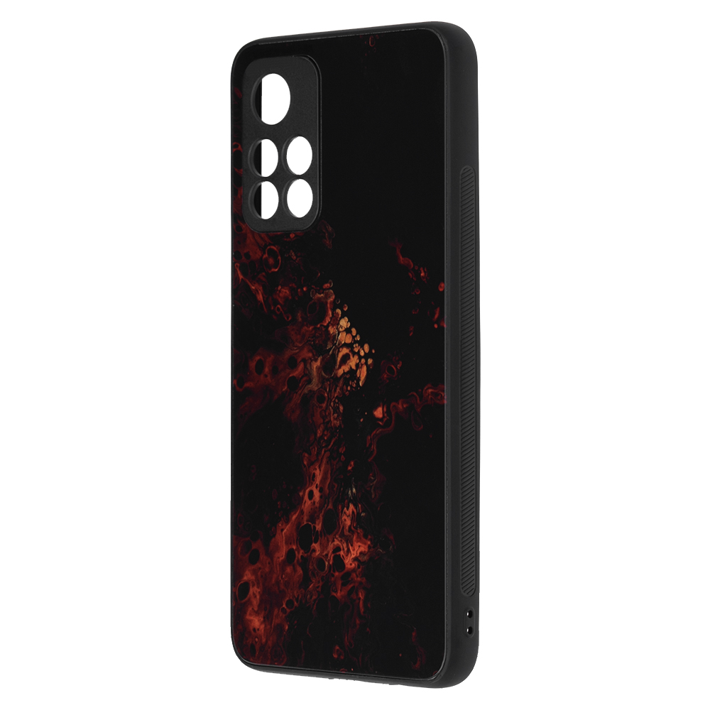 Pouzdro Xiaomi Redmi Note 11 5G / Redmi Note 11s 5G / Poco M4 Pro 5G Techsuit - Glaze Series, Red Nebula