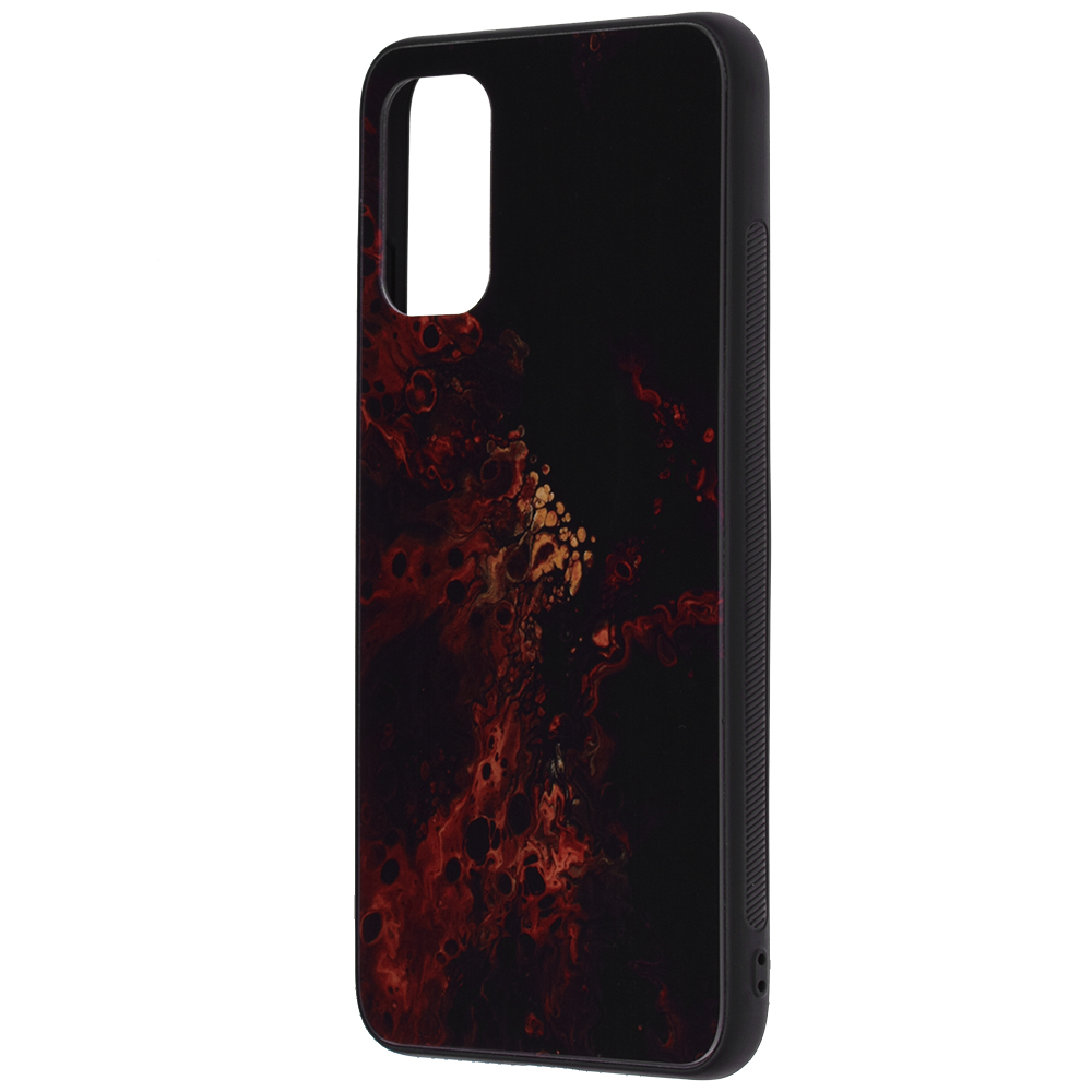 Pouzdro Xiaomi Redmi Note 10 5G / Redmi Note 10T 5G / Poco M3 Pro Techsuit - Glaze Series, Red Nebula