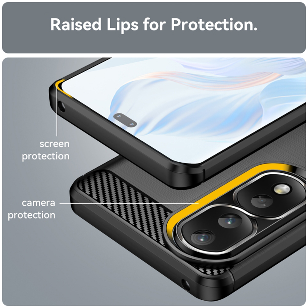 Kryt Honor 80 Pro / 90 Pro, Armored Carbon black