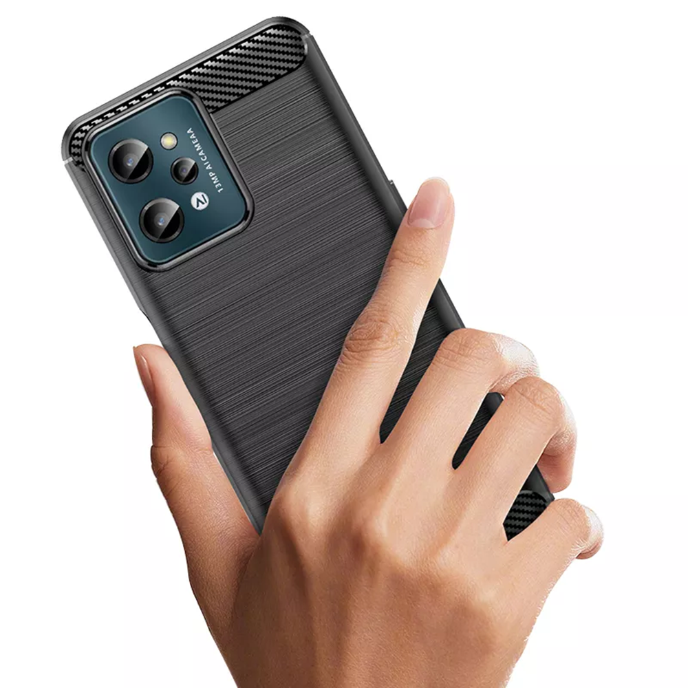 Kryt Realme C31, Armored Carbon black